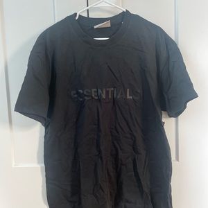 Essentials Black Tshirt // PacSun // med // never worn brand new